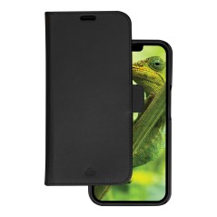 Lynge iPhone 14 Black - Premium Leather Wallet Case by dbramante1928